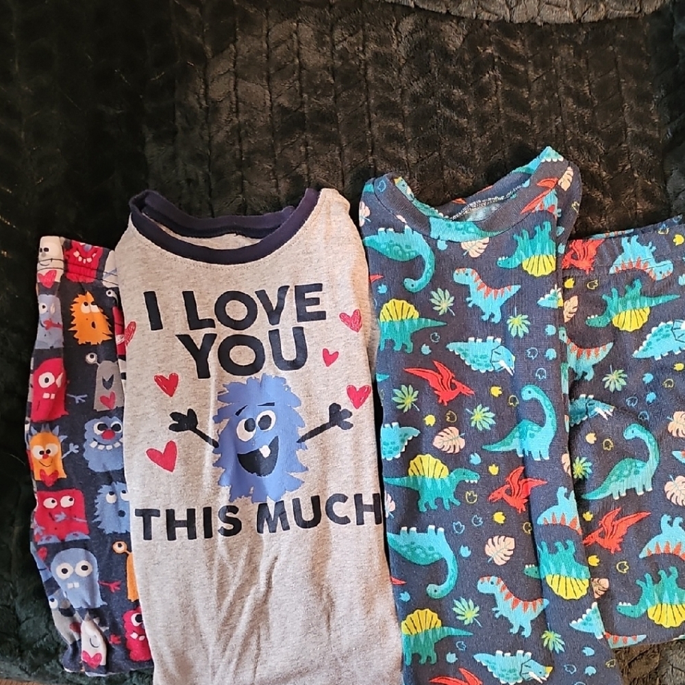 Cute Kids Pajama Set with Fun Prints